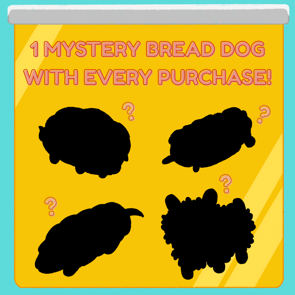 Bread Dogs Sticker Sheet